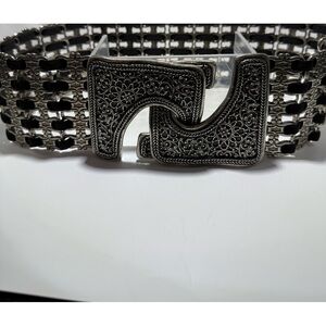 Suzi Roher vintage heavy metal wide belt.